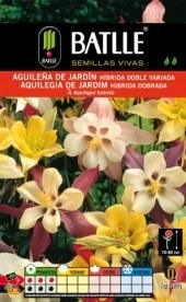 Aguileña de jardín - Aquilegia caerulea - Semillas - Batlle