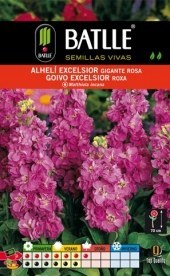 Alhelí Excelsior gigante rosa - Semillas - Batlle