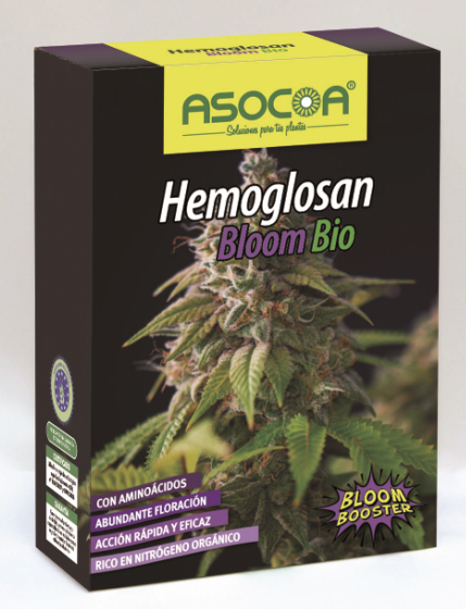 Abono Sólido Hemoglosan Bloom Bio 800g - Asocoa